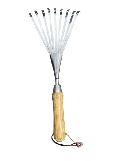 Hand Rake (classic wood handle)