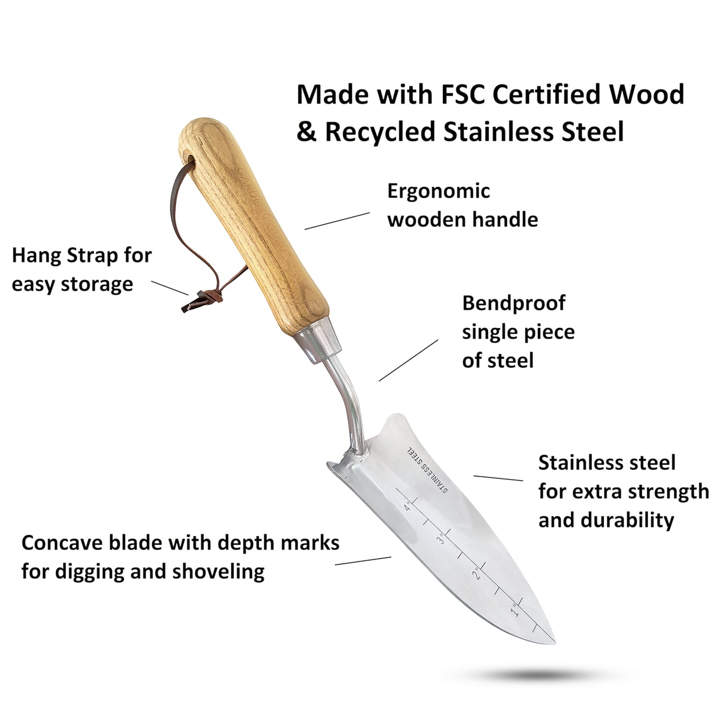 Transplanter (classic wood handle)